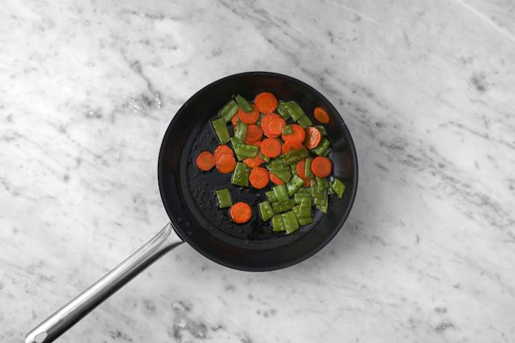 Cuocere le verdure