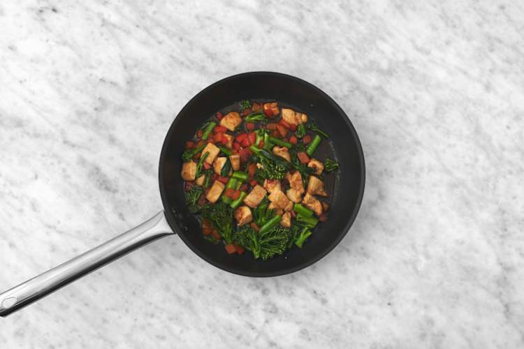 Make the stir-fry