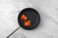 Cook the haloumi