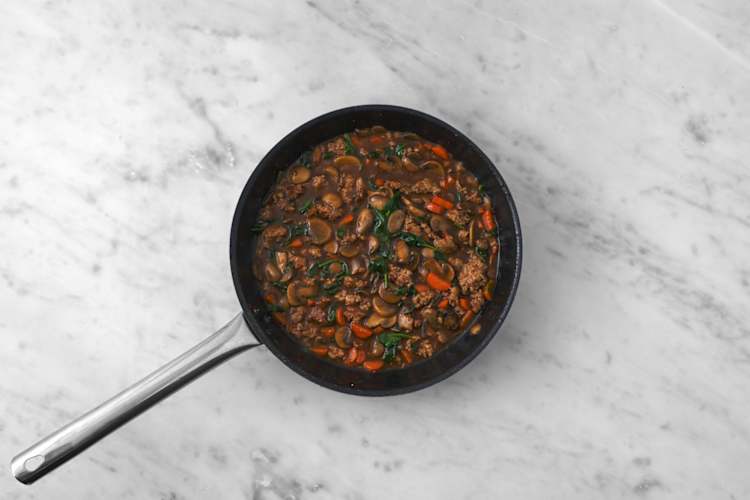 Cook the pork & bring it all together