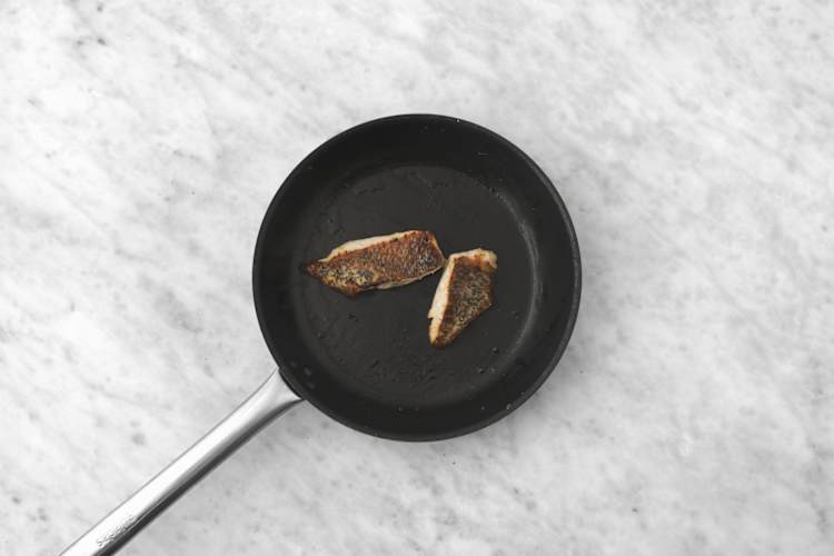 Cook the tofu