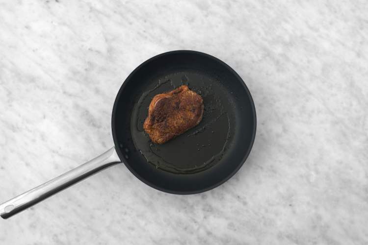 Cook the beef