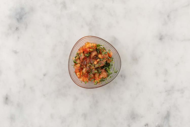 Préparer la salade