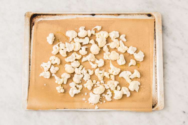 Roast the cauliflower