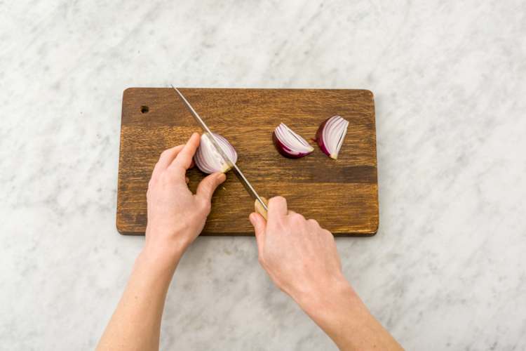 Prep the veggies