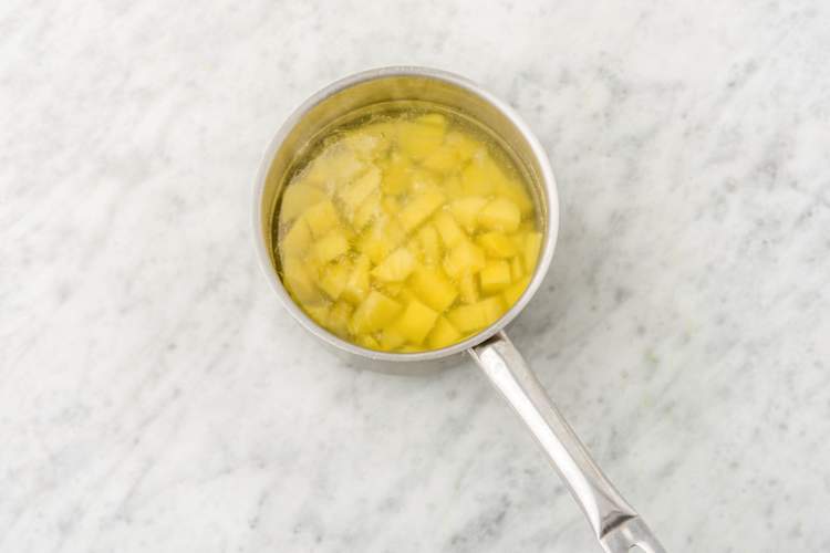 Cook the potato