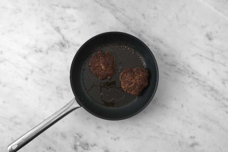 Cook the patties 