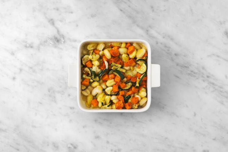 Finish the gnocchi