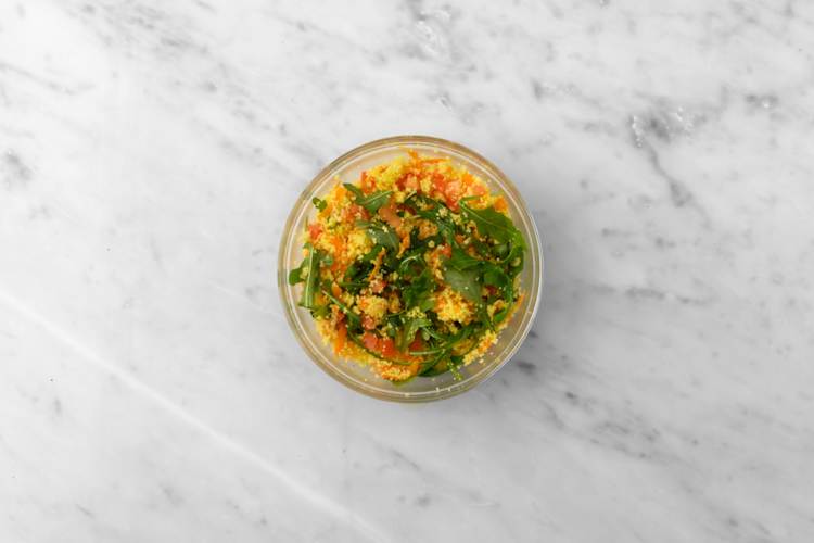 Finish the couscous