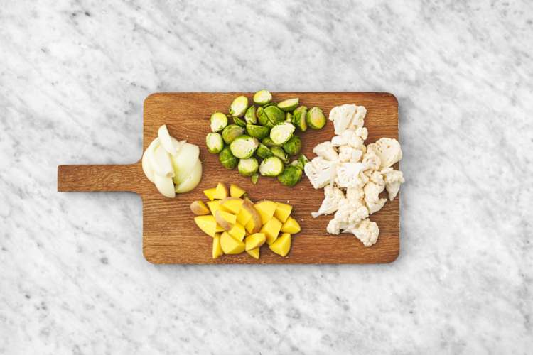 Prep the veggies