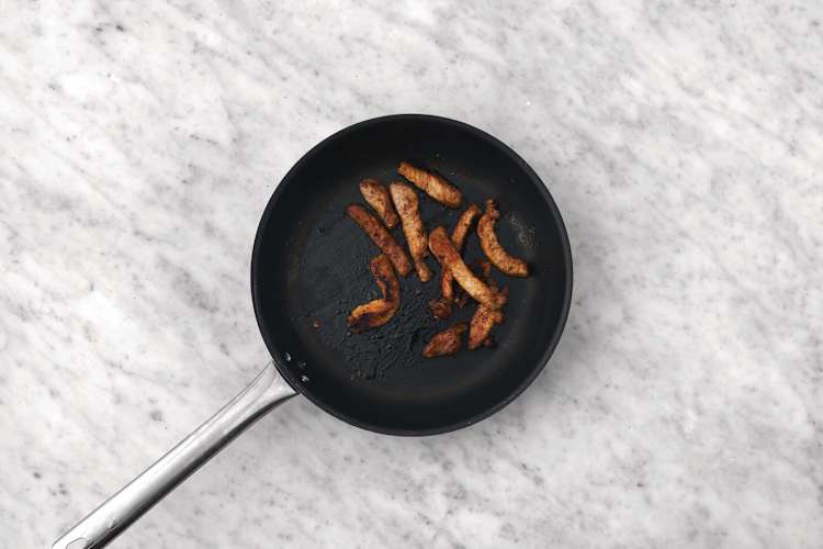Cook the pork