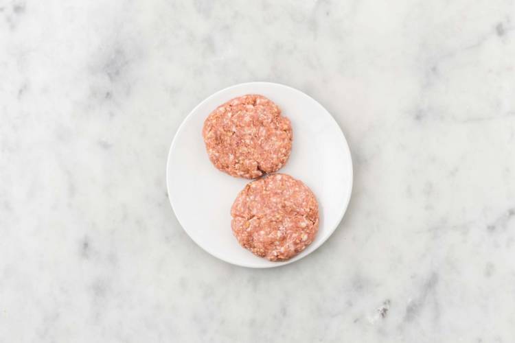 Prep Beyond Meat® patties