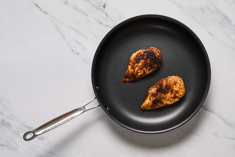 Sear tofu