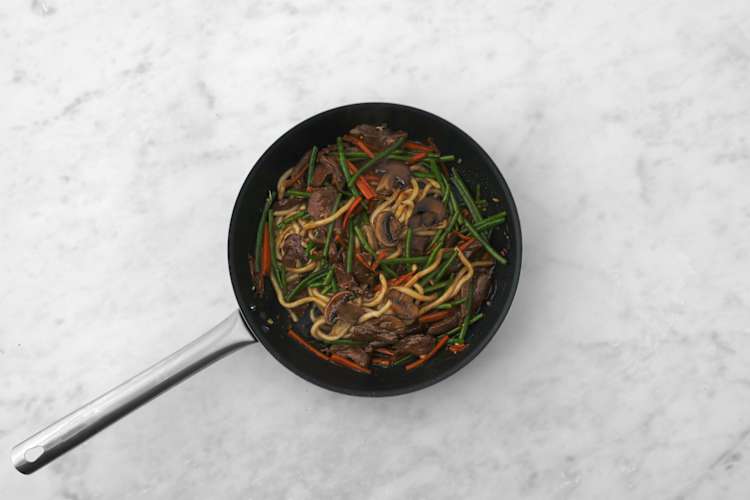 Make the stir-fry