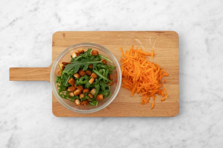 Preparare l'insalata