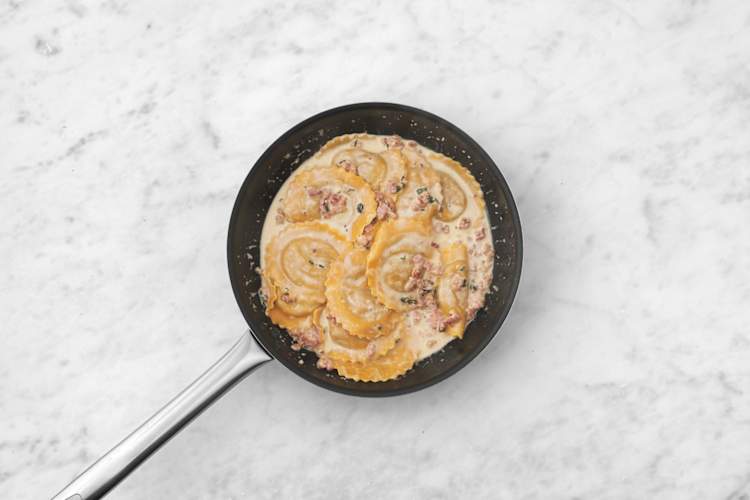 Cook the pasta