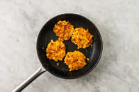 Cook the fritters