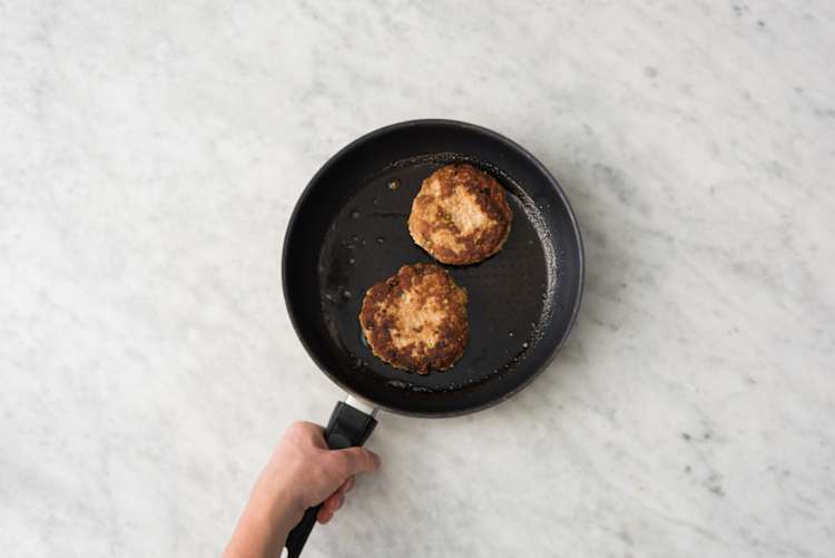 Make & cook the patties