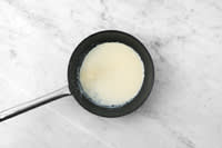Make the creamy sauce
