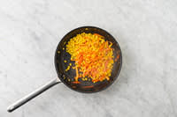 Cook the capsicum & corn