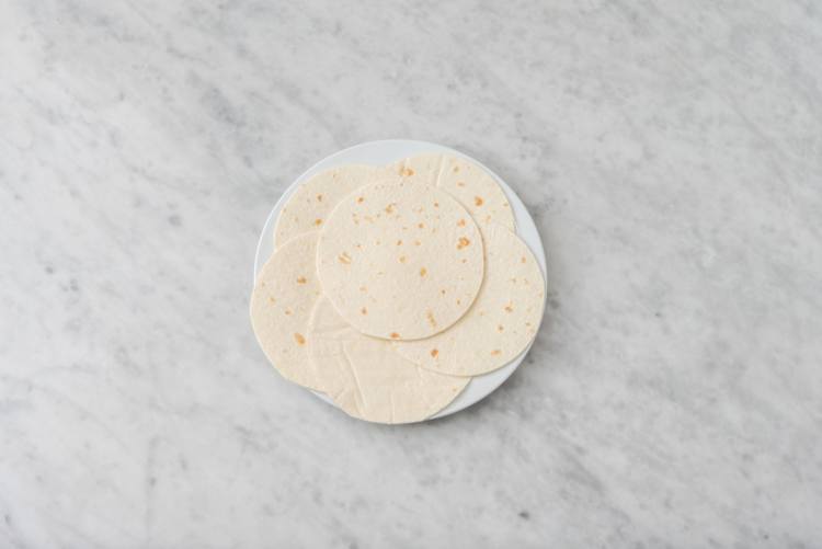 Heat the tortillas