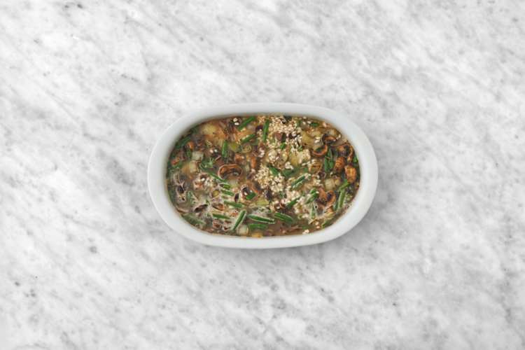 Bake the risotto