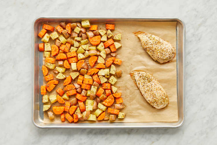 Prep chicken 
