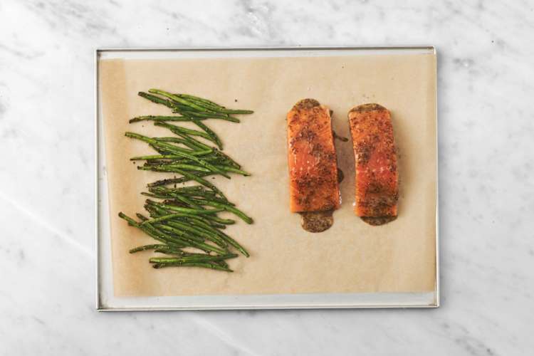 Prep and roast tilapia