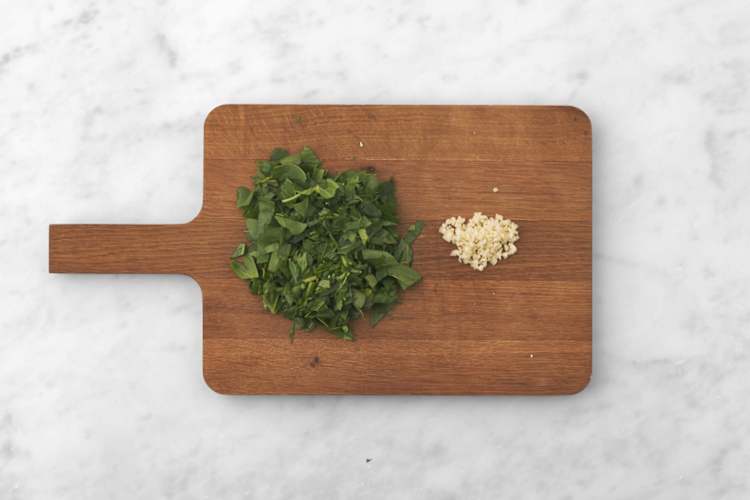 Prep and cook chicken