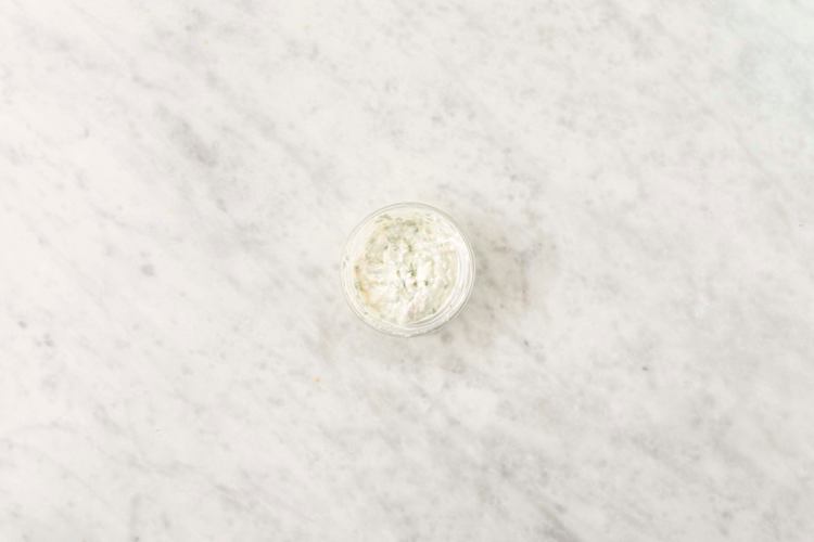 Bland bearnaise-aioli