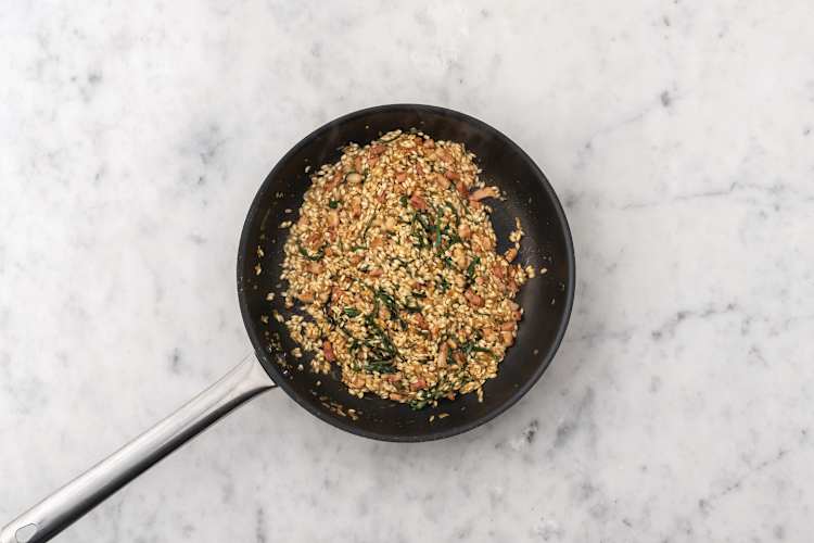 Start the risotto 