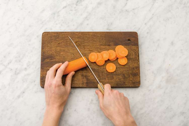 Roast the veggies
