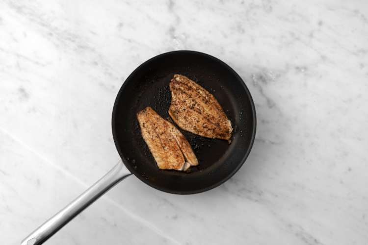 Cook the barramundi