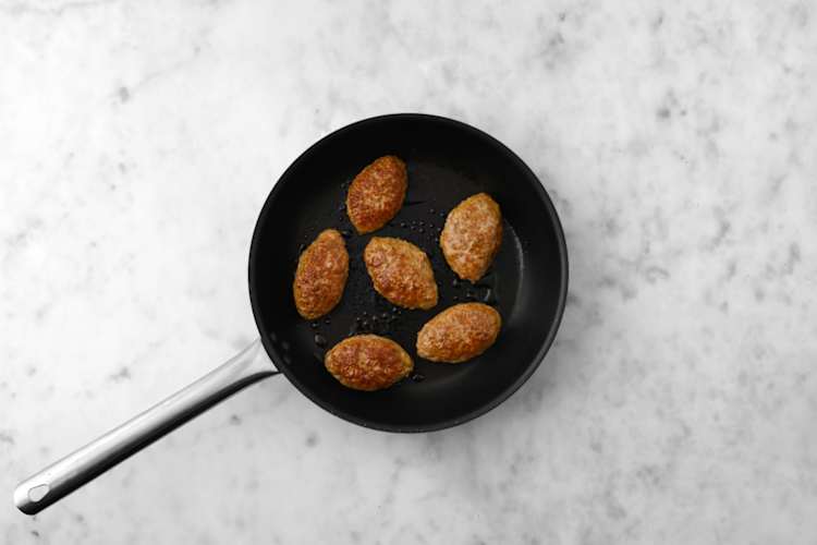 Cook the koftas
