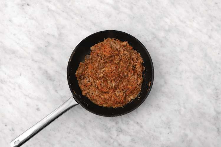Cook the pork