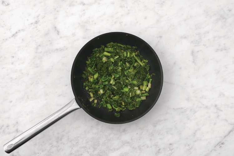 Get prepped & cook the veggies