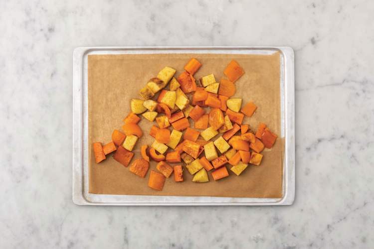 Roast the veggies 