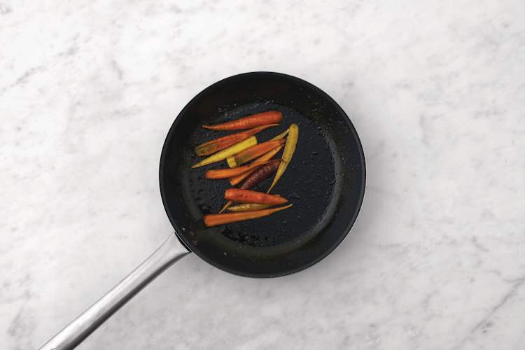 Cook the baby carrots