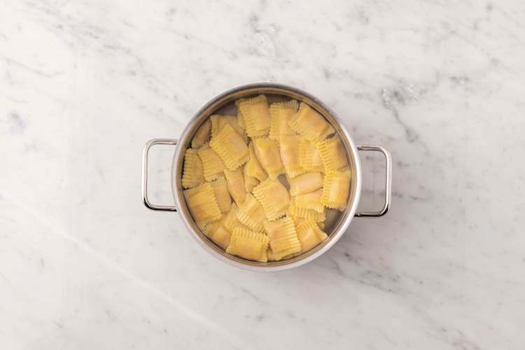 Cook the pasta