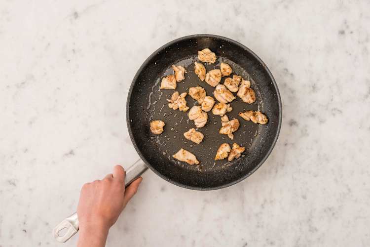 Cook the chicken