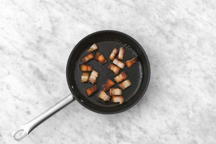Cook the pork