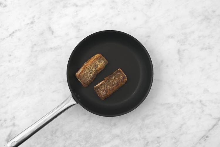 Cook the tofu