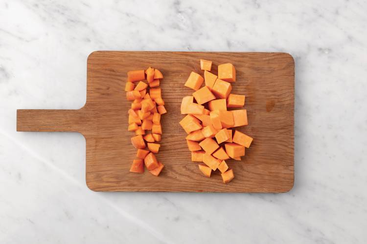 Roast the veggies