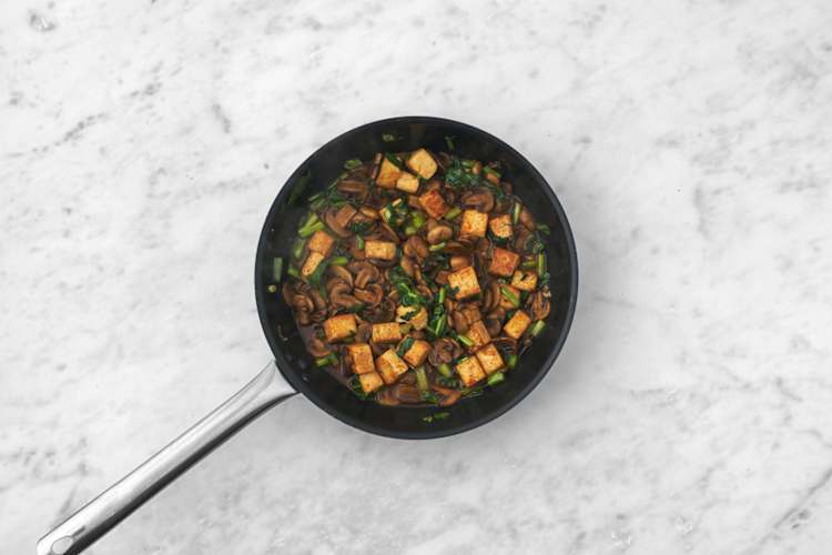 Finish the tofu