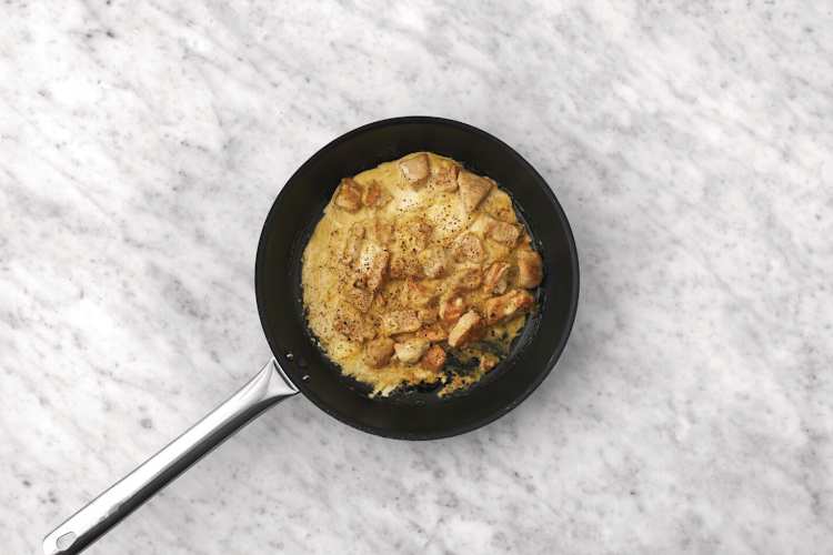 Cook the chicken