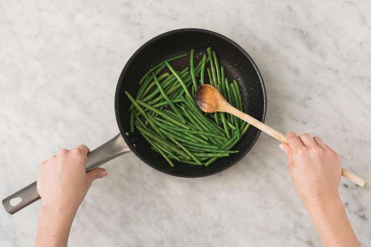 Cook the baby broccoli