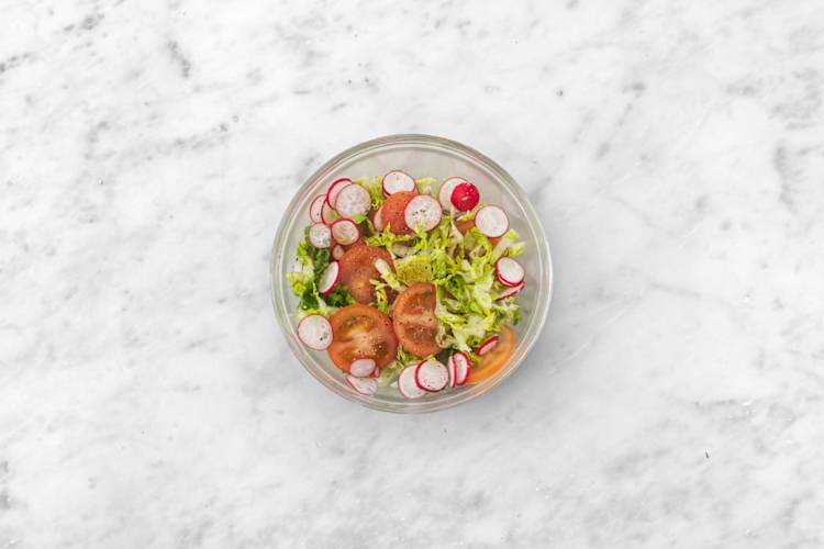 Toss the salad