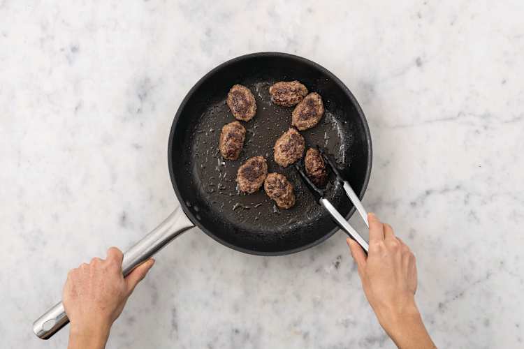 Cook the koftas