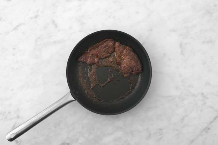 Cook the steak