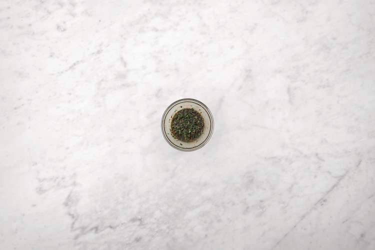Make the chimichurri sauce